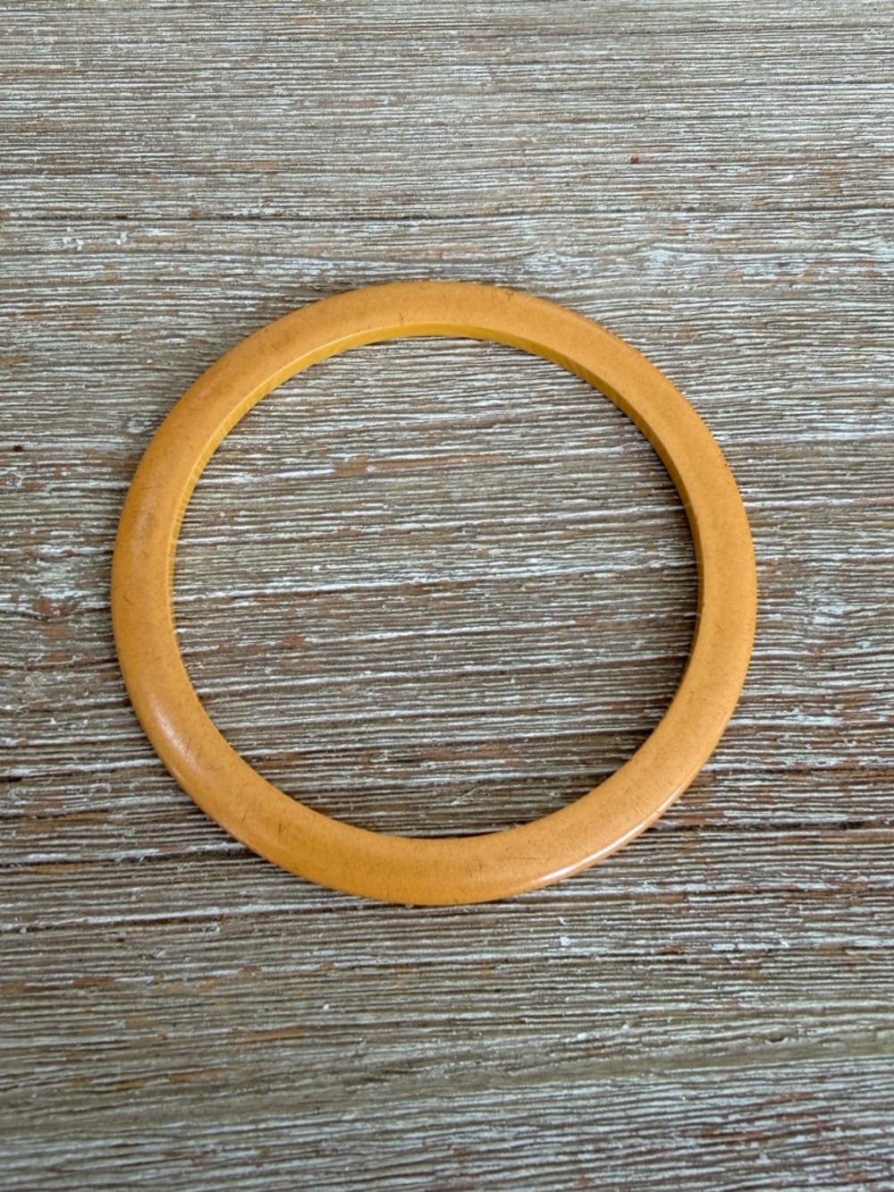 Vintage 1930’s Bakelite 3” Butterscotch Bangle Spacer-Complete Your Collection!